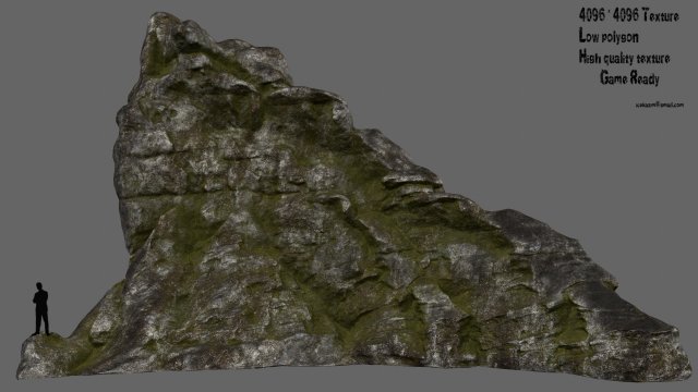 mountain Modello 3D .c4d .max .obj .3ds .fbx .stl .blend