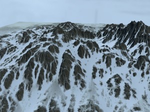 snow volcano Modèle 3D