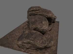 sand rocks 3Dモデル