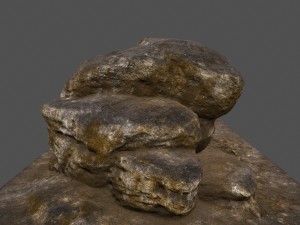 old rocks 3D 모델