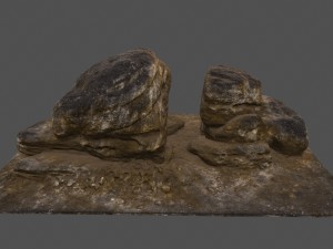 old rocks 3D 모델