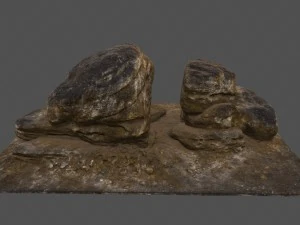 old rocks 3D Model