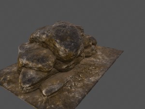 old rocks 3D 모델