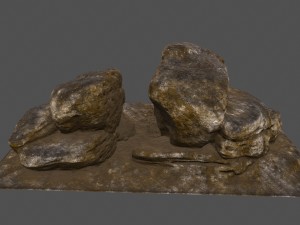 old rocks 3D 모델
