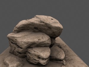 rocks 3D मॉडल