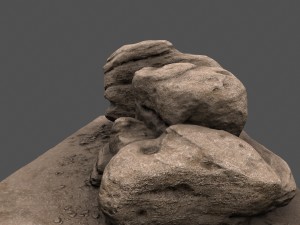 rocks 3D मॉडल