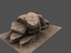 rocks 3D मॉडल