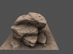 rocks 3D मॉडल