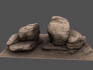 rocks 3D मॉडल