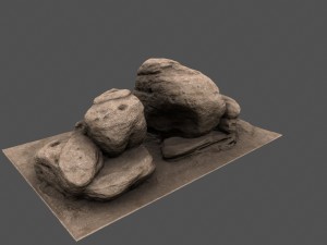 rocks 3D मॉडल