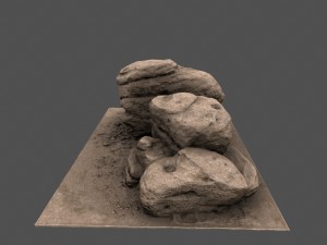 rocks 3D मॉडल