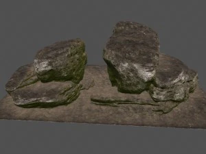 rocks 3D Model