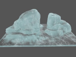 ice rock 3D Model