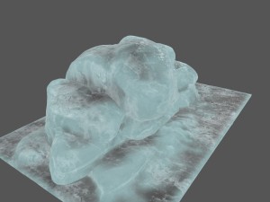 ice rock 3D Model