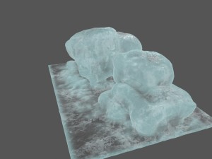 ice rock 3D Model
