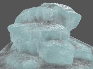 ice rock 3D Model