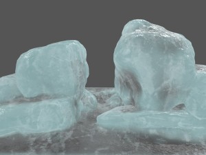 ice rock 3D Model