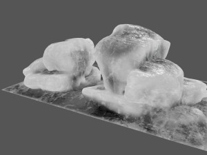 ice rock 3D Model