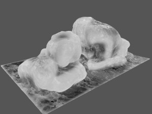 ice rock 3D Model