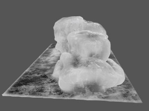 ice rock 3D Model