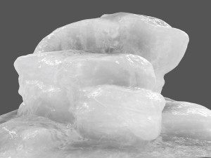 ice rock 3D मॉडल