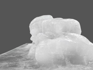 ice rock 3D मॉडल