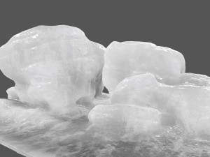 ice rock 3D मॉडल