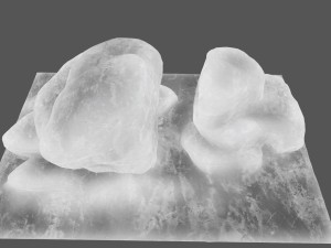 ice rock 3D मॉडल