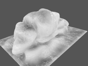 ice rock 3D मॉडल
