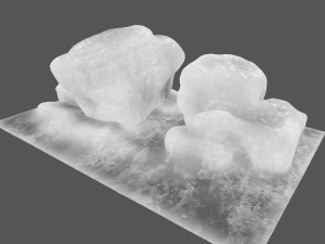ice rock 3D मॉडल