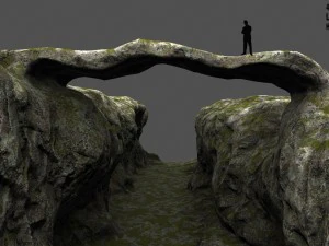 pont du canyon Modèle 3D
