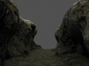 canyon bridge 3D 모델