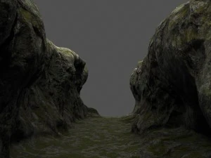 canyon bridge 3D Model