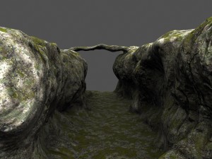 canyon bridge 3D 모델