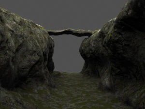 canyon bridge 3D Model