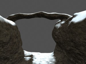 snow canyon Model 3D