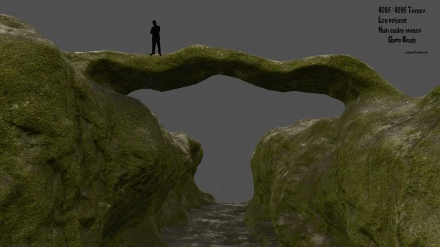 canyon 3D Model .c4d .max .obj .3ds .fbx .stl .blend