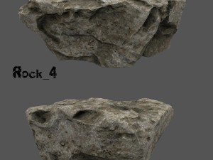 cliff rock Modèle 3D