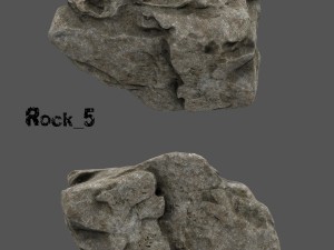 cliff rock Modèle 3D