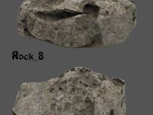 cliff rock Modèle 3D
