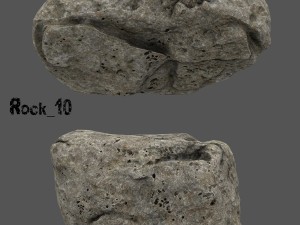 cliff rock Modèle 3D