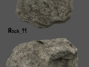 cliff rock Modèle 3D