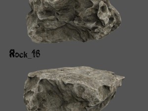 cliff rock Modèle 3D