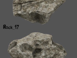 cliff rock Modèle 3D
