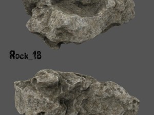 cliff rock Modèle 3D