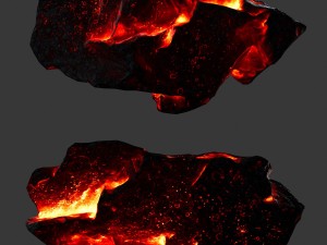lava rocks Modelo 3D