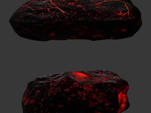 lava rocks Modelo 3D