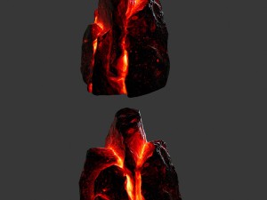 lava rocks Modelo 3D