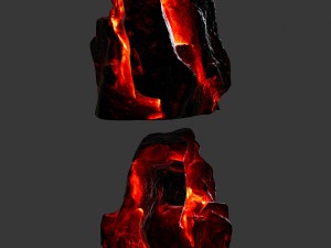 lava rocks Modelo 3D