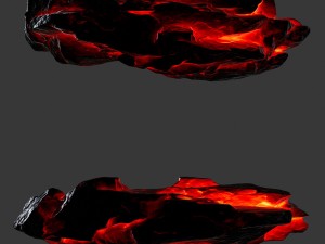 lava rocks Modelo 3D